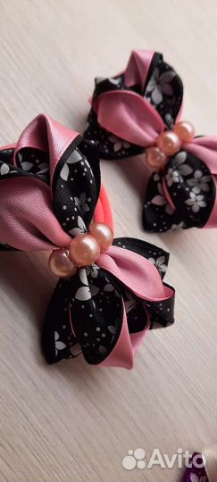 Резинки для волос ручной работы