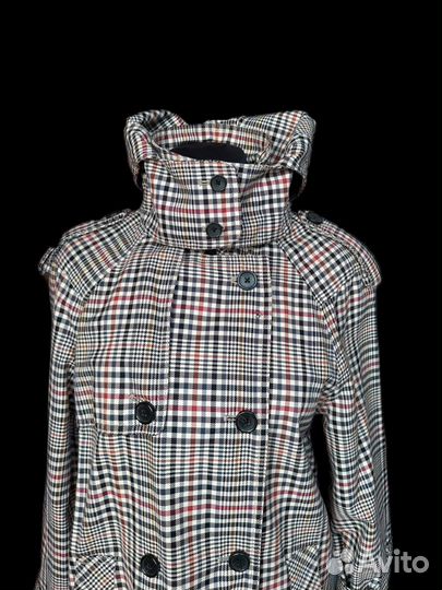 Плащ женский в клетку