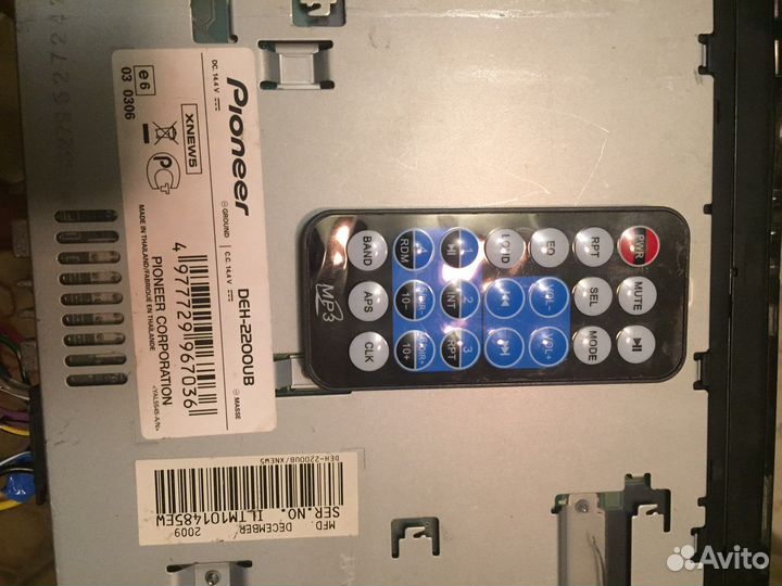 Магнитофон pioneer