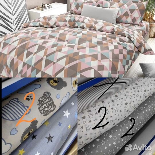 Ткань бязь на Белье постельное