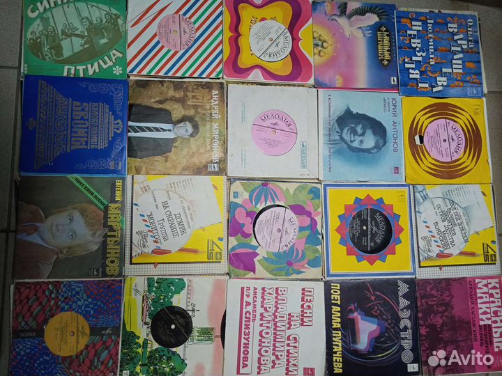 Виниловые пластинки миньоны СССР