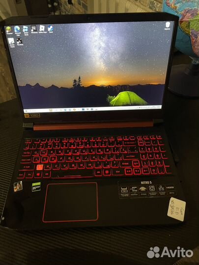 Acrer 1080, nitro 5, Ноутбук в формате игровой