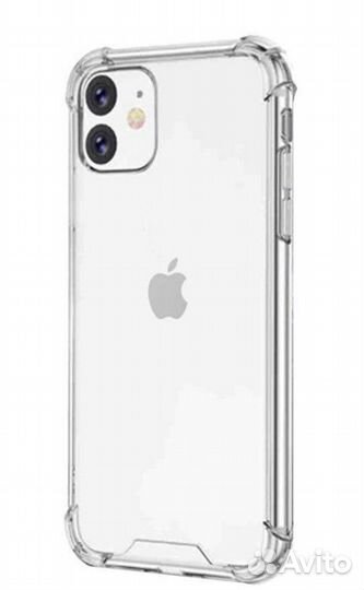 Силиконовый противоударный чехол с углами