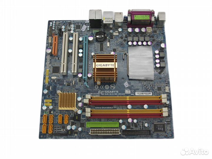Материнская плата S-775 Gigabyte GA-G33M-DS2R REV