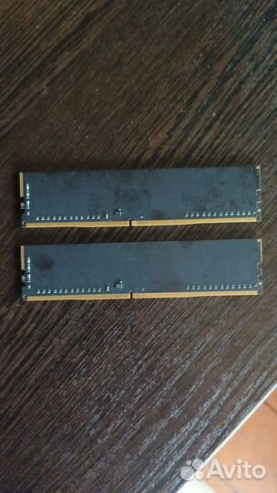 Оперативная память ddr4 8gb 2x4