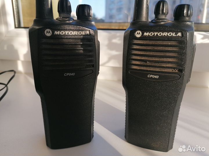 Рации Motorola Cp040 2шт