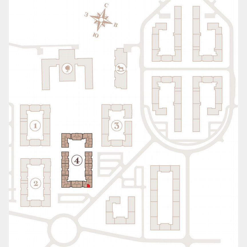 1-к. квартира, 35,7 м², 4/4 эт.