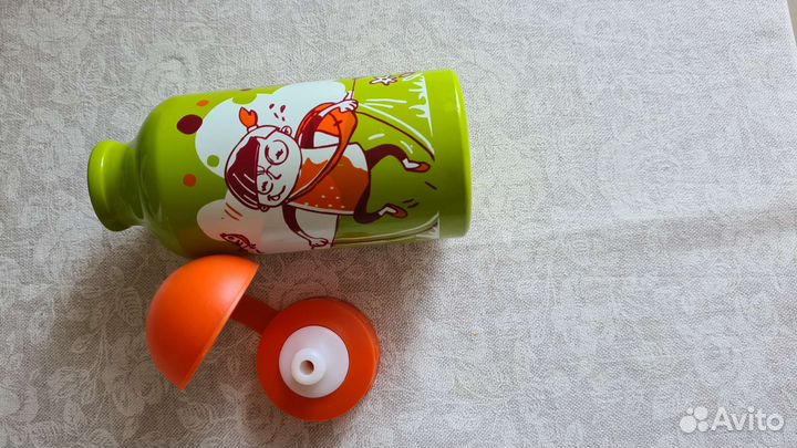 Бутылочка поильник металлический детский