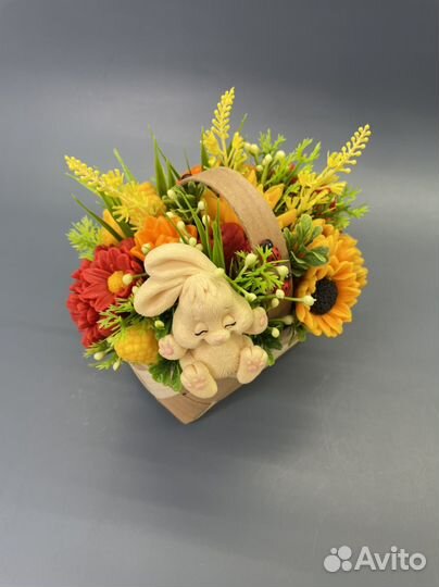 Осенний букет / Цветы воспитателю,няне / Мыло