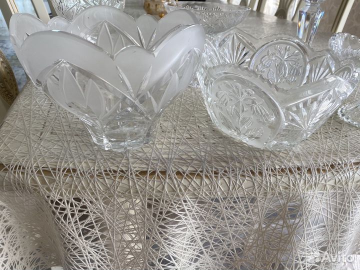 Посуда хрусталь