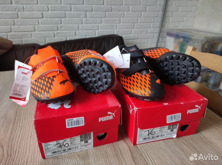 Новые бутсы puma