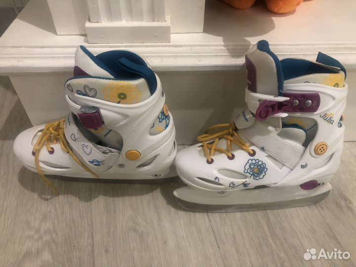 Коньки раздвижные