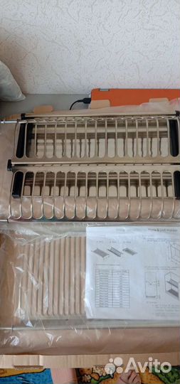 Сушилка для посуды новая нержавейка