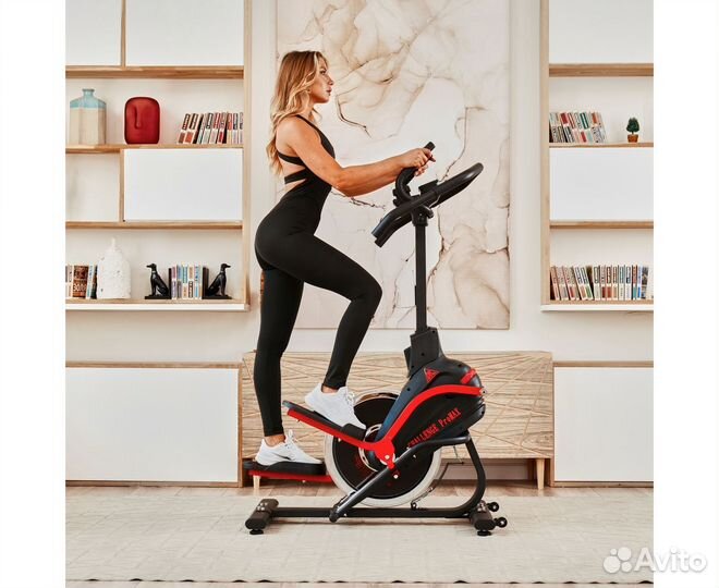 Эллиптический тренажер с элементом степпера DFC