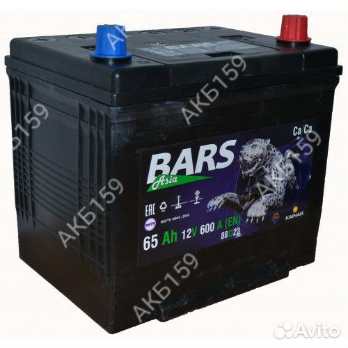 Bars Asia 75D23L 65Ач