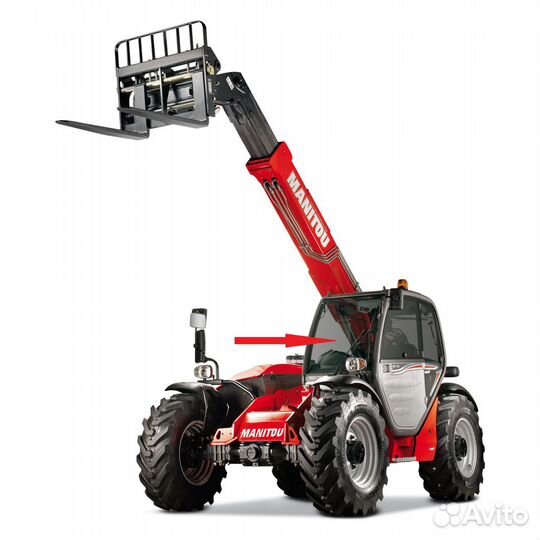 На Manitou MT-X 732 Стекло лобовое