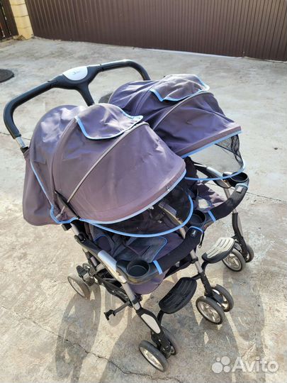 Прогулочная коляска для двойни Jetem