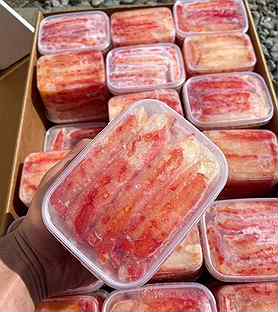 Мясо Камчатского краба. Первая фаланга, Салатное