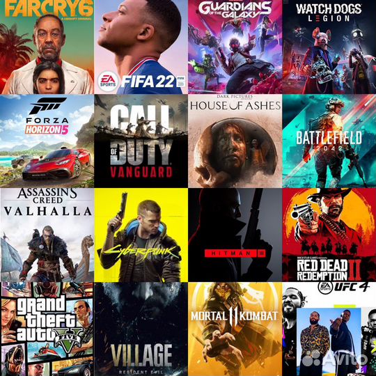 Игры на Xbox One, One s, One x, Series S/X