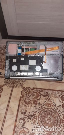 Крышка матрицы, топкейс и клавиатура Asus N750J