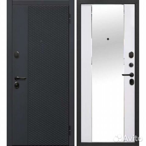 Дверь входная Флорида зеркало