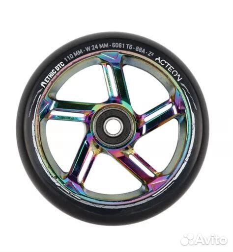 Ethic Acteon Wheel 110mm Rainbow