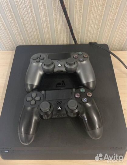 Sony playstation 4 slim 500gb +86 игр