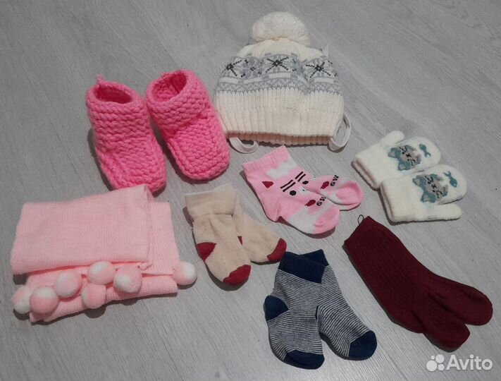 Вещи на девочку пакетом, размер 80. Цена за всё