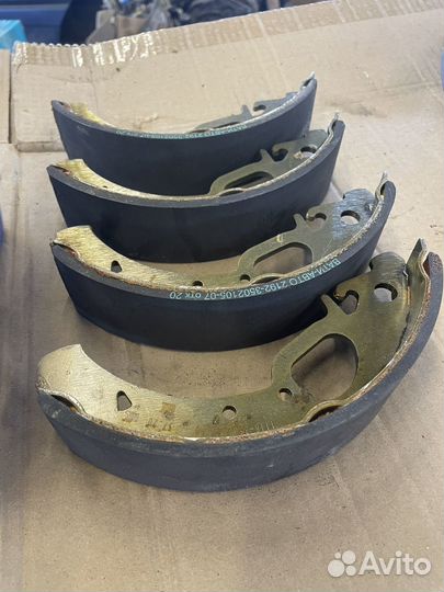 Новые задние колодки ABS Калина Приора