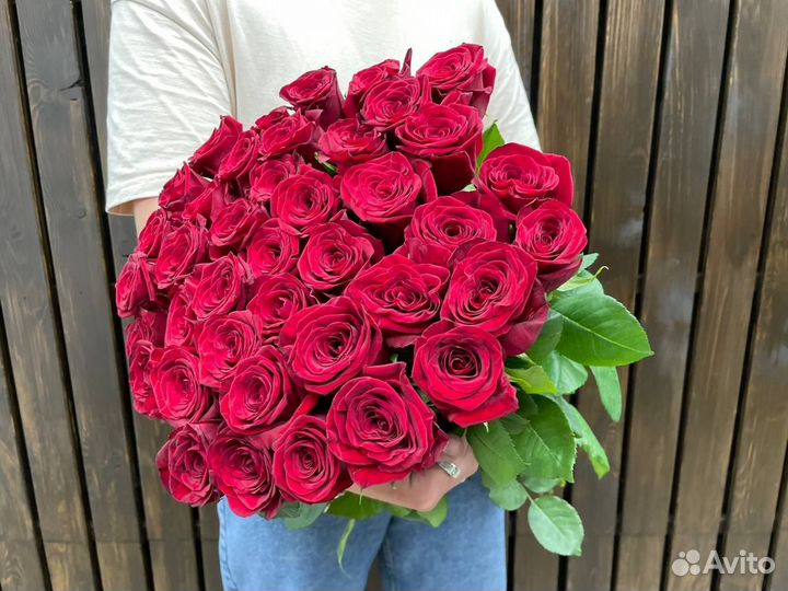 Букет голландских роз 31 шт