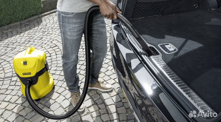 Аренда строительного пылесоса karher kwd3
