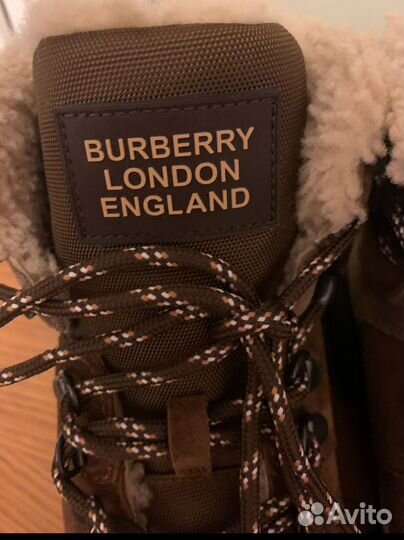 Ботинки burberry оригинал