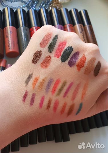 Набор помад и карандашей NYX оригинал