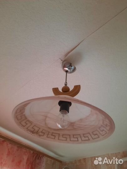 Люстра потолочная бу