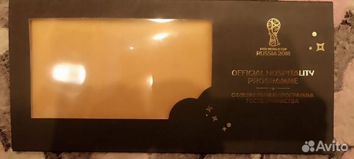 Уникальный WIP билет на Чемпионат мира по футболу