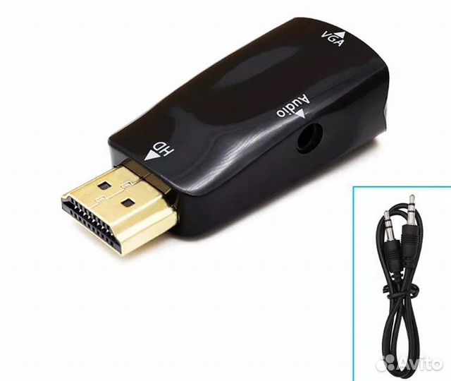 Переходник hdmi - vga новый