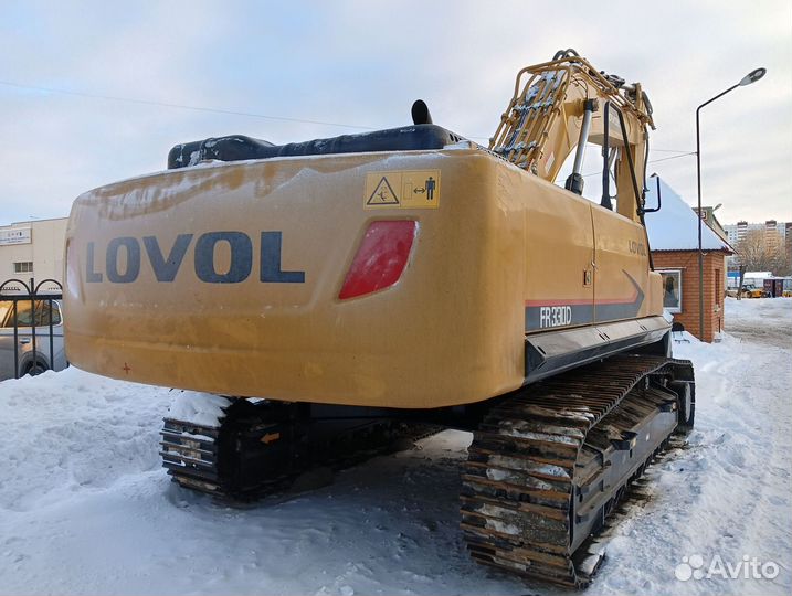 Гусеничный экскаватор Lovol FR330D, 2022