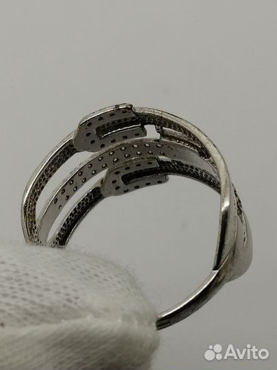 Серебряное кольцо женское 925 пробы