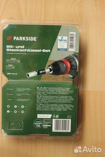 Аккумуляторная шуруповерт parkside pbsa 12 E4