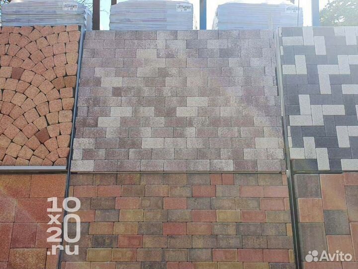 Тротуарная плитка, бордюры, газонная решетка