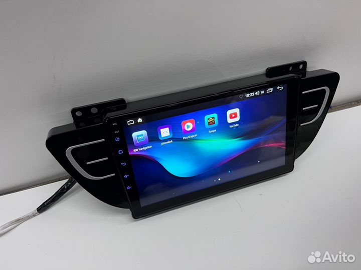 Магнитола Geely Atlas Android IPS экран Новая