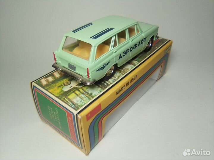 Москвич 427 номерной Аэрофлот 1985г. модель 1:43