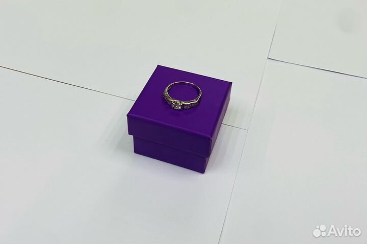 Кольцо серебряное 925