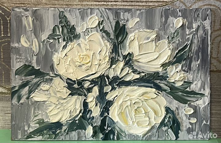 Картина маслом подарок на новый год