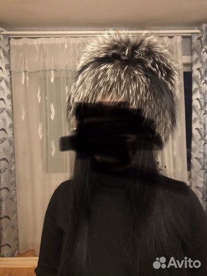 Шапка из чернобурки