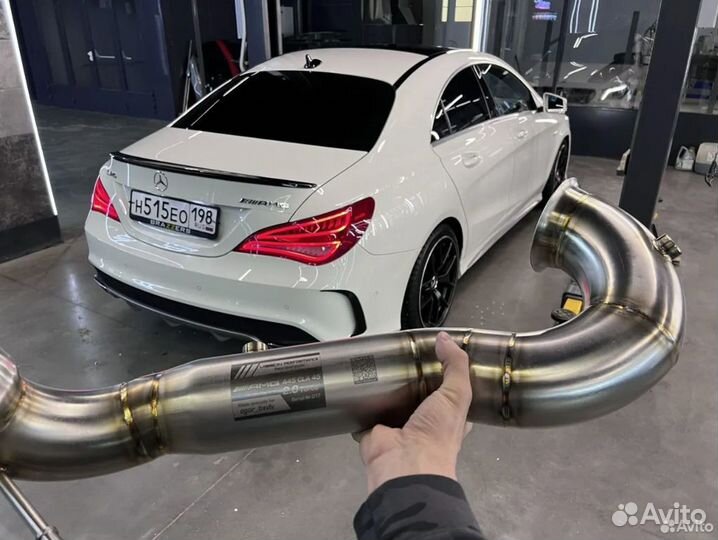 Даунпайп CLA 45 AMG M133