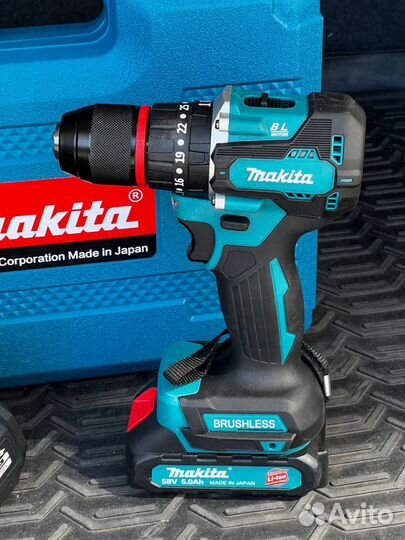 Шуруповерт бесщеточный Makita 58V