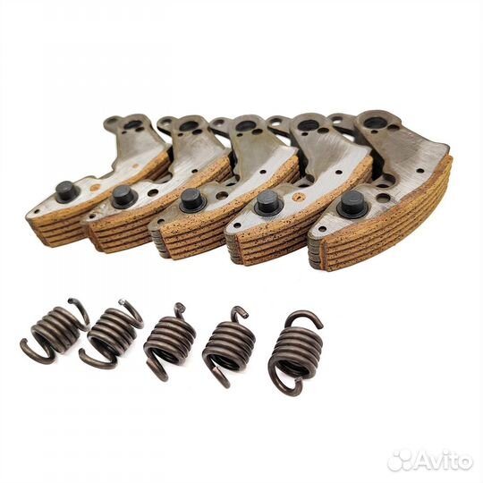 Комплект накладок сцепления HL усиленные 5шт