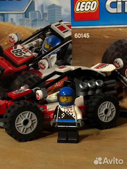 Lego city гоночный автомобиль