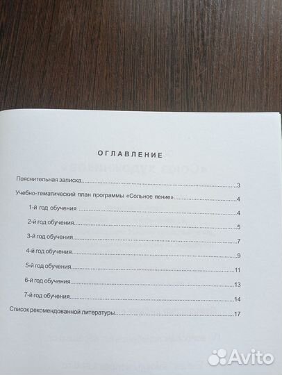 Учебная программа